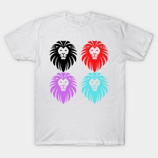 Four lion T-Shirt